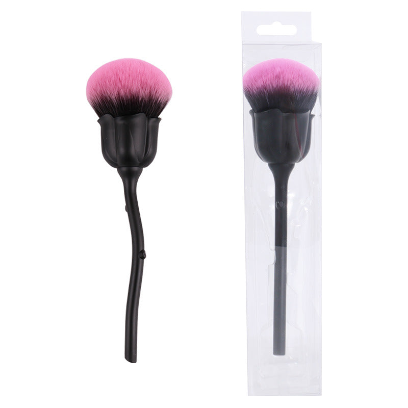 Wholesale Beauty Tools Rose Flower Large Loose Powder Nail Powder Brush Blush Brush Makeup Brush