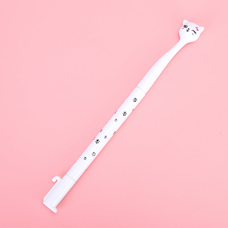 Wholesale Cartoon Cute High-legged Cat Gel Plastic Pen