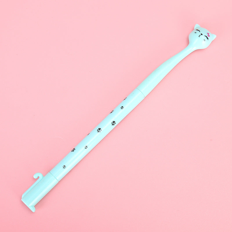 Wholesale Cartoon Cute High-legged Cat Gel Plastic Pen