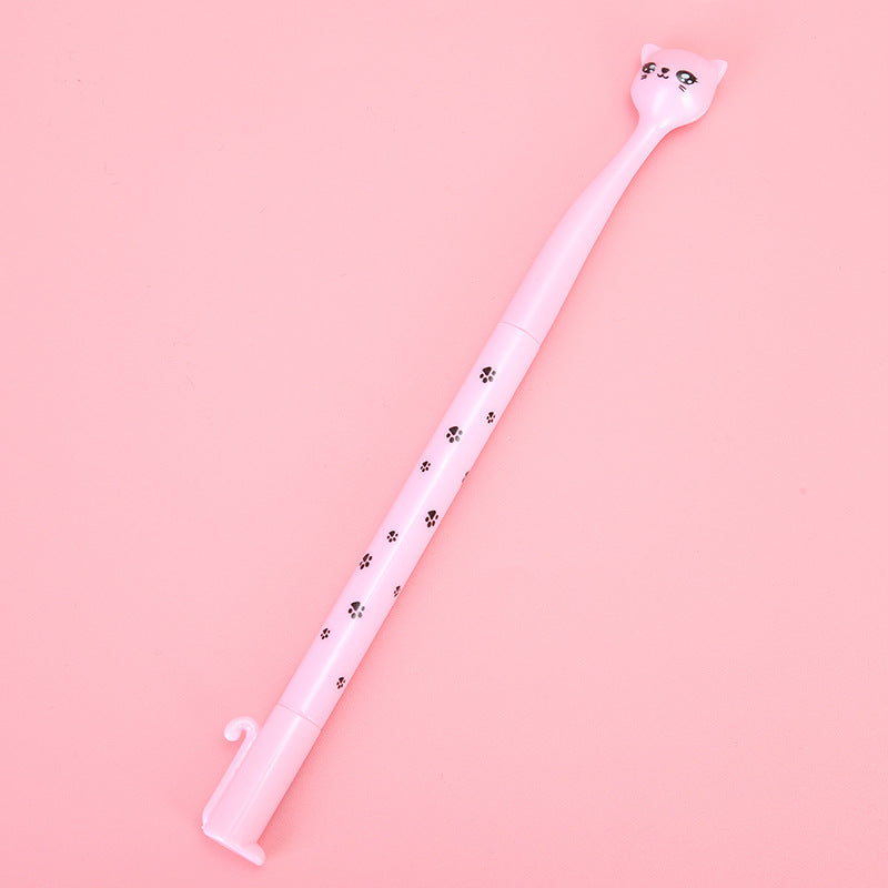 Wholesale Cartoon Cute High-legged Cat Gel Plastic Pen