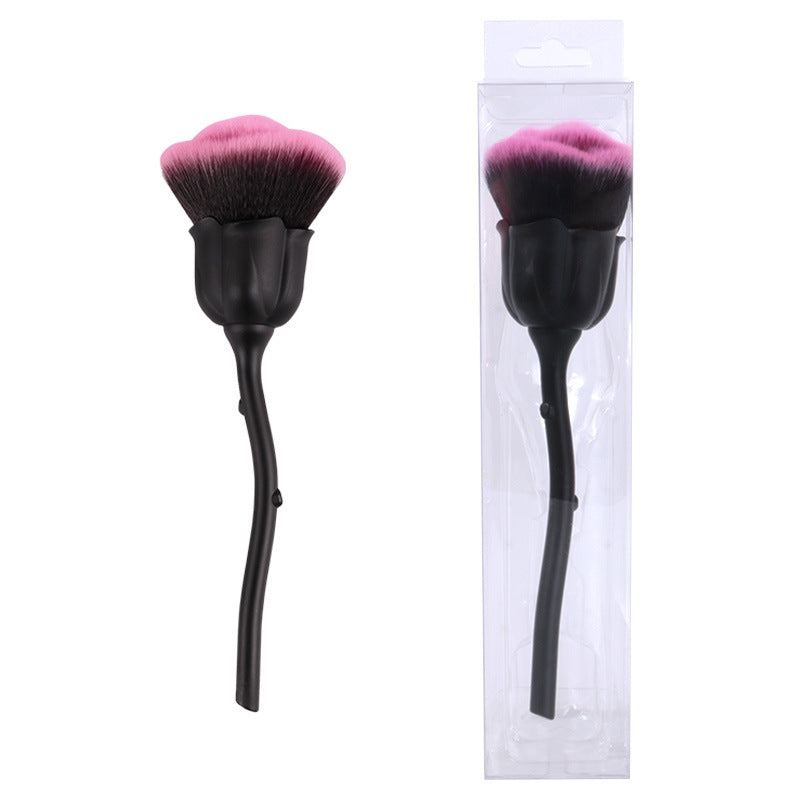 Wholesale Beauty Tools Rose Flower Large Loose Powder Nail Powder Brush Blush Brush Makeup Brush