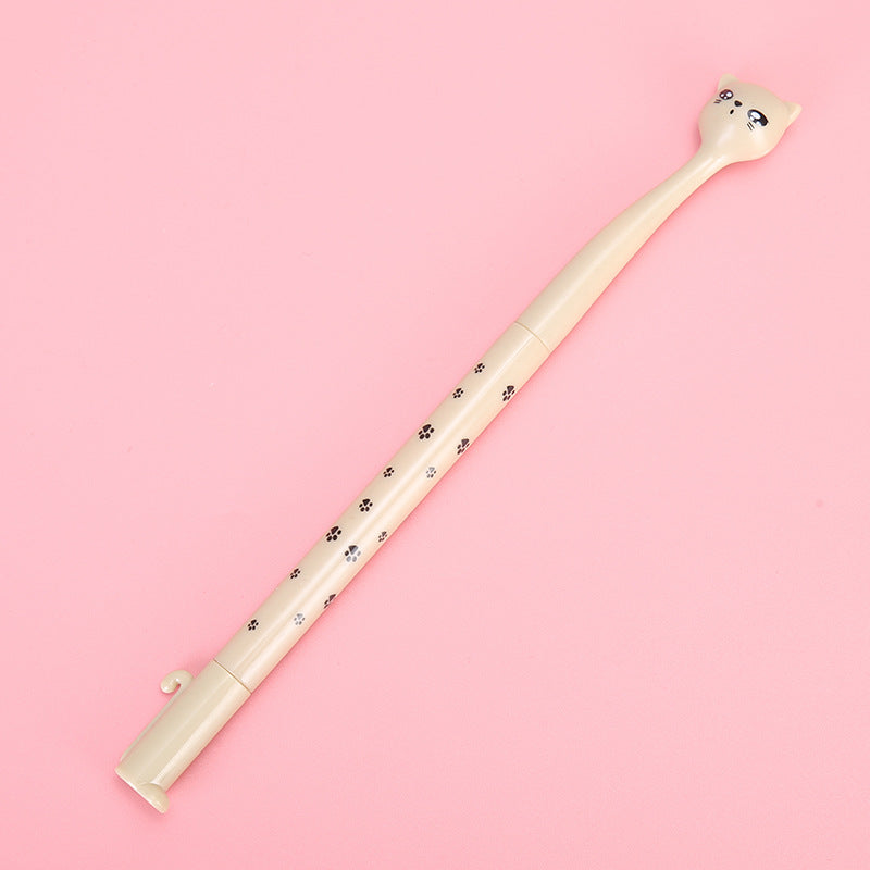 Wholesale Cartoon Cute High-legged Cat Gel Plastic Pen