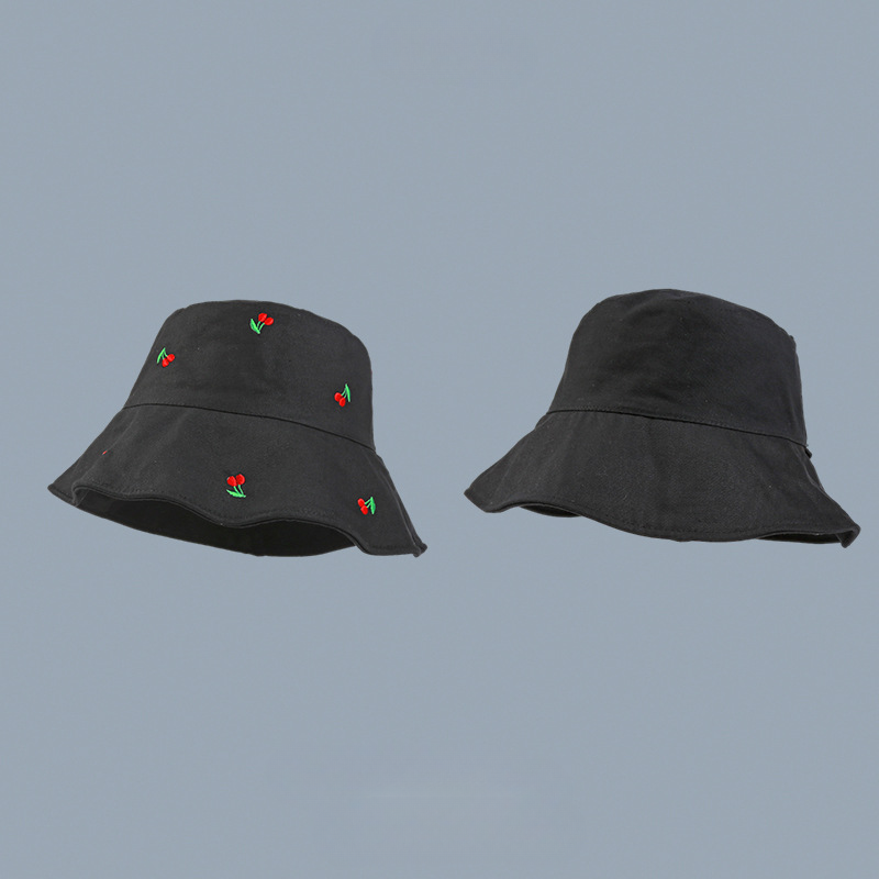Wholesale Polyester Face Cherry Bucket Hat