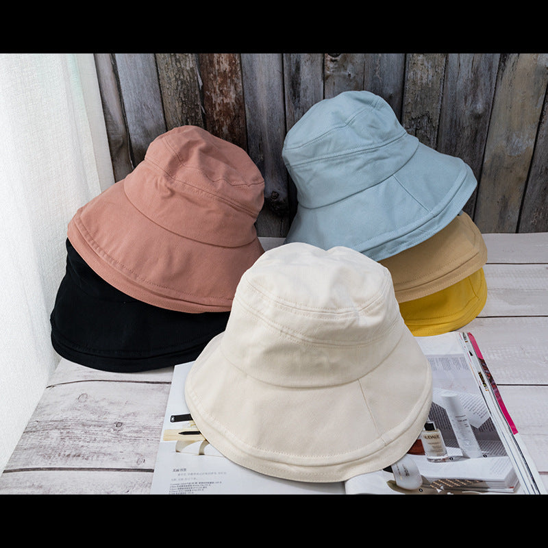 Wholesale Sun protection UV visor large brim bucket hat