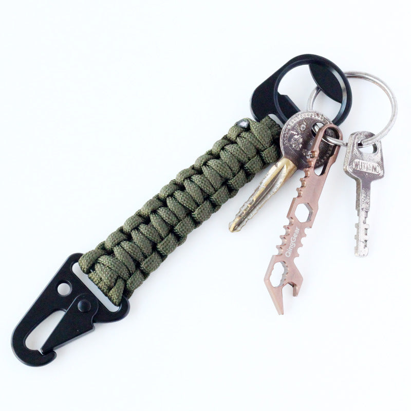 Wholesale Weaving of Outdoor Climbing Eagle Beak Keychain