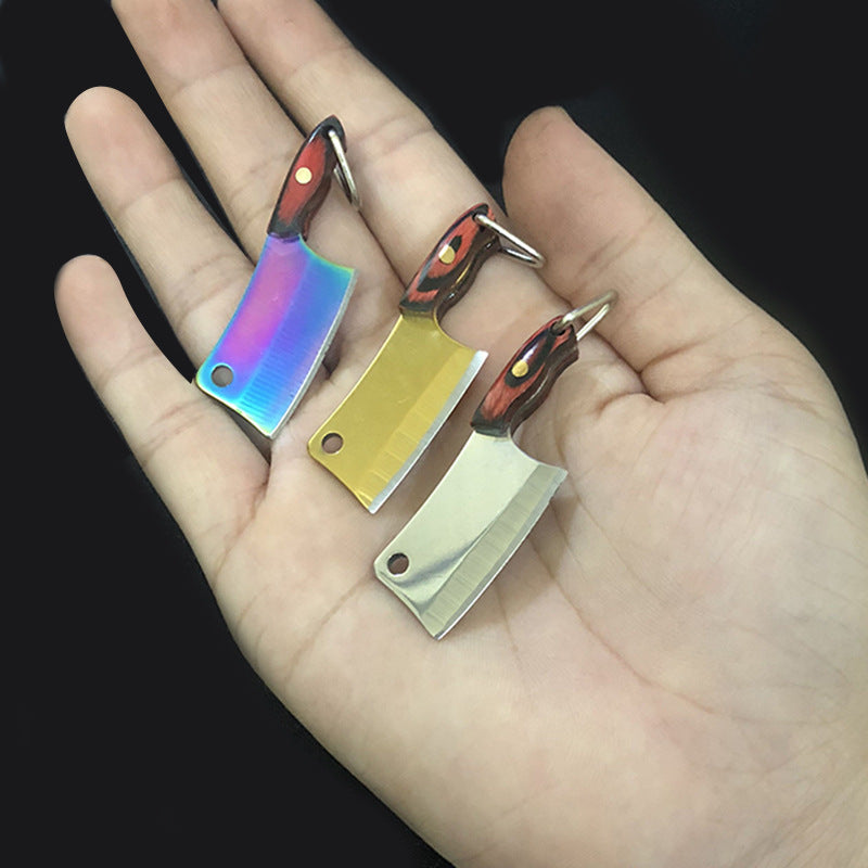 Wholesale Mini Kitchen Knife Blade Handmade Keychain