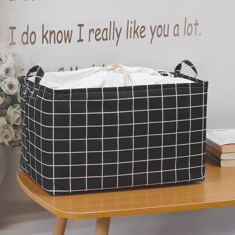 Wholesale Bundled Canvas Toy Storage Baskets