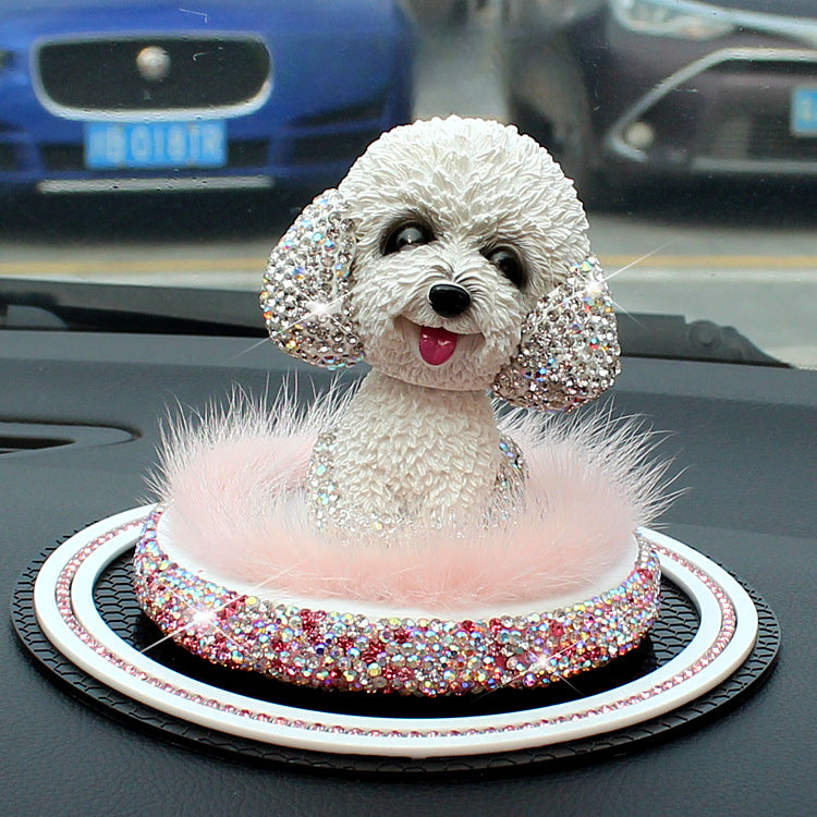 Wholesale Car Bobblehead Dog Decoration Car Resin Ornaments