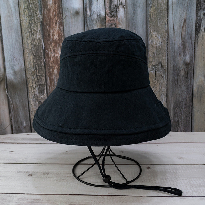 Wholesale Sun protection UV visor large brim bucket hat