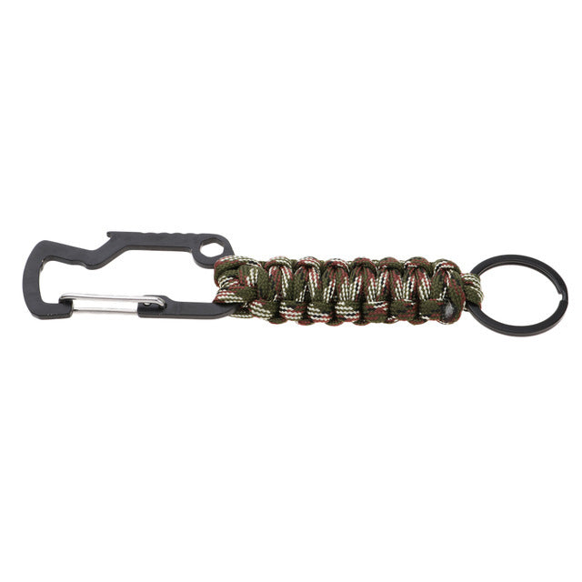 Wholesale Weaving of Outdoor Mountain Climbing Buckles and Keychains