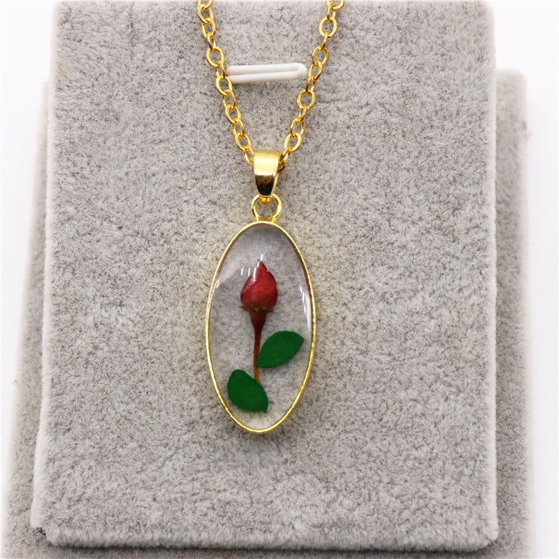 Wholesale Plant Specimen Resin Necklace