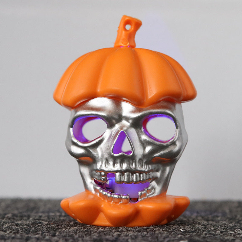 Wholesale Halloween Plastic Candle Light Skull Light LED Light Decoration Props