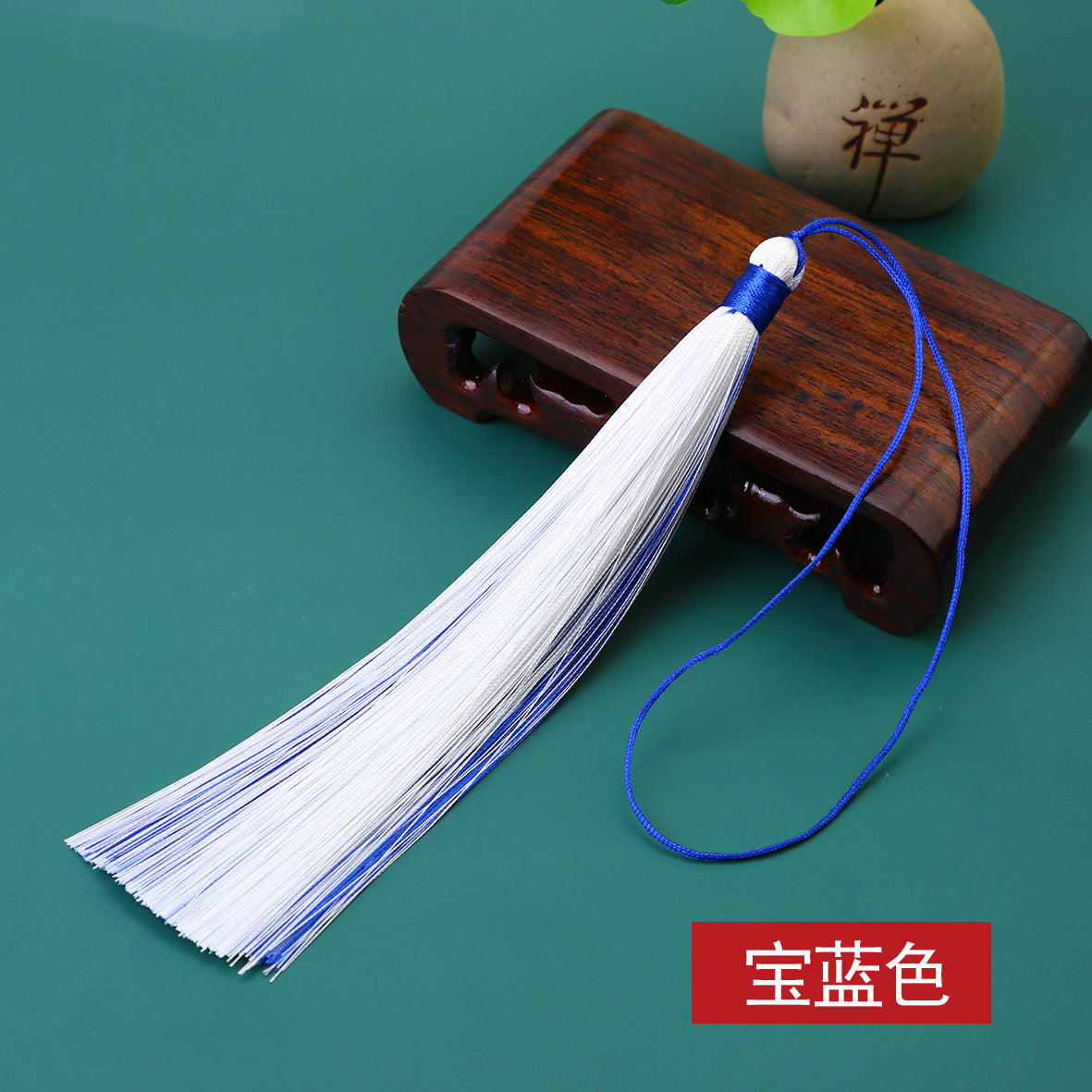 Wholesale Sandwich Two-color Tassel Pendant