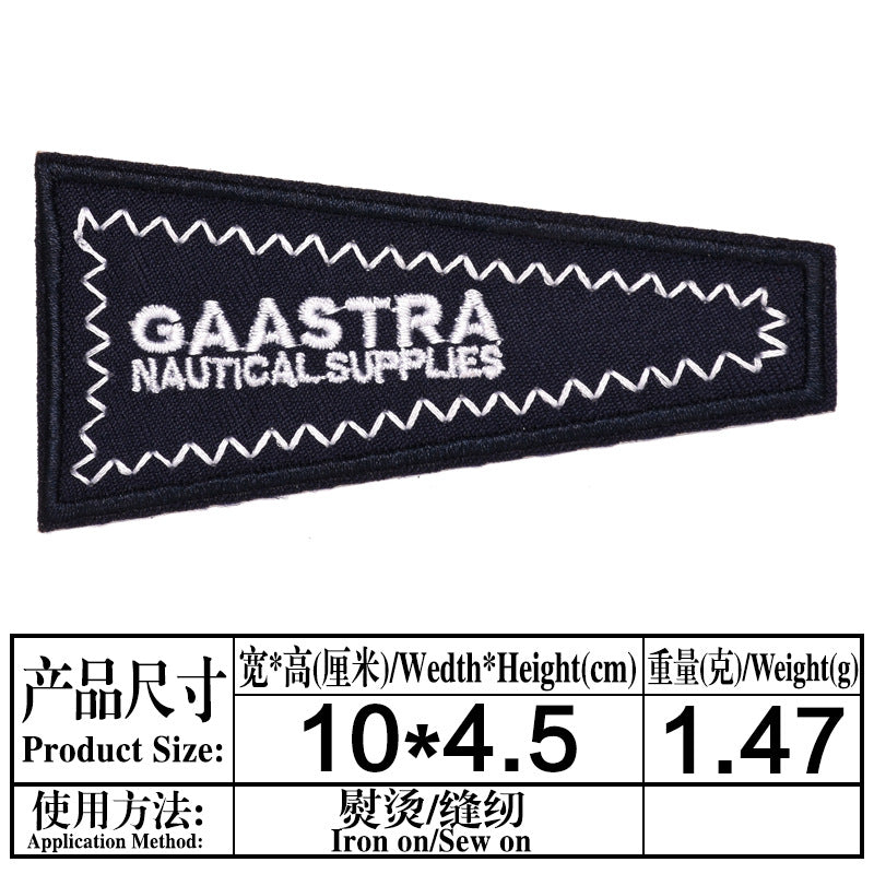 Wholesale fashion cloth stickers embroidery clothing DIY Patches