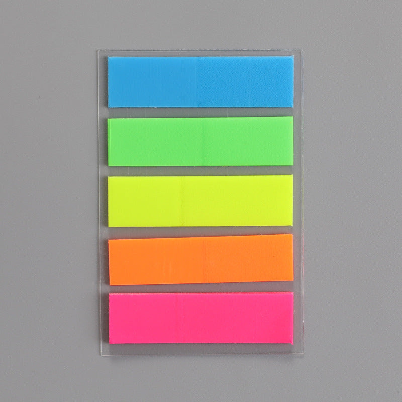 Calcomanías del índice de clasificación fluorescente de papel al por mayor