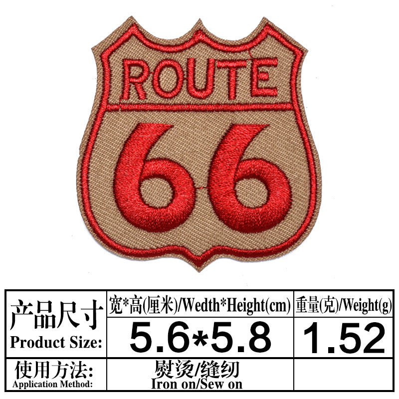 Wholesale Fashion English Alphabet Fabric Patches Set Of 9 Embroidered Badges With Adhesive Backing For Clothing DIY Decorative Craft Supply