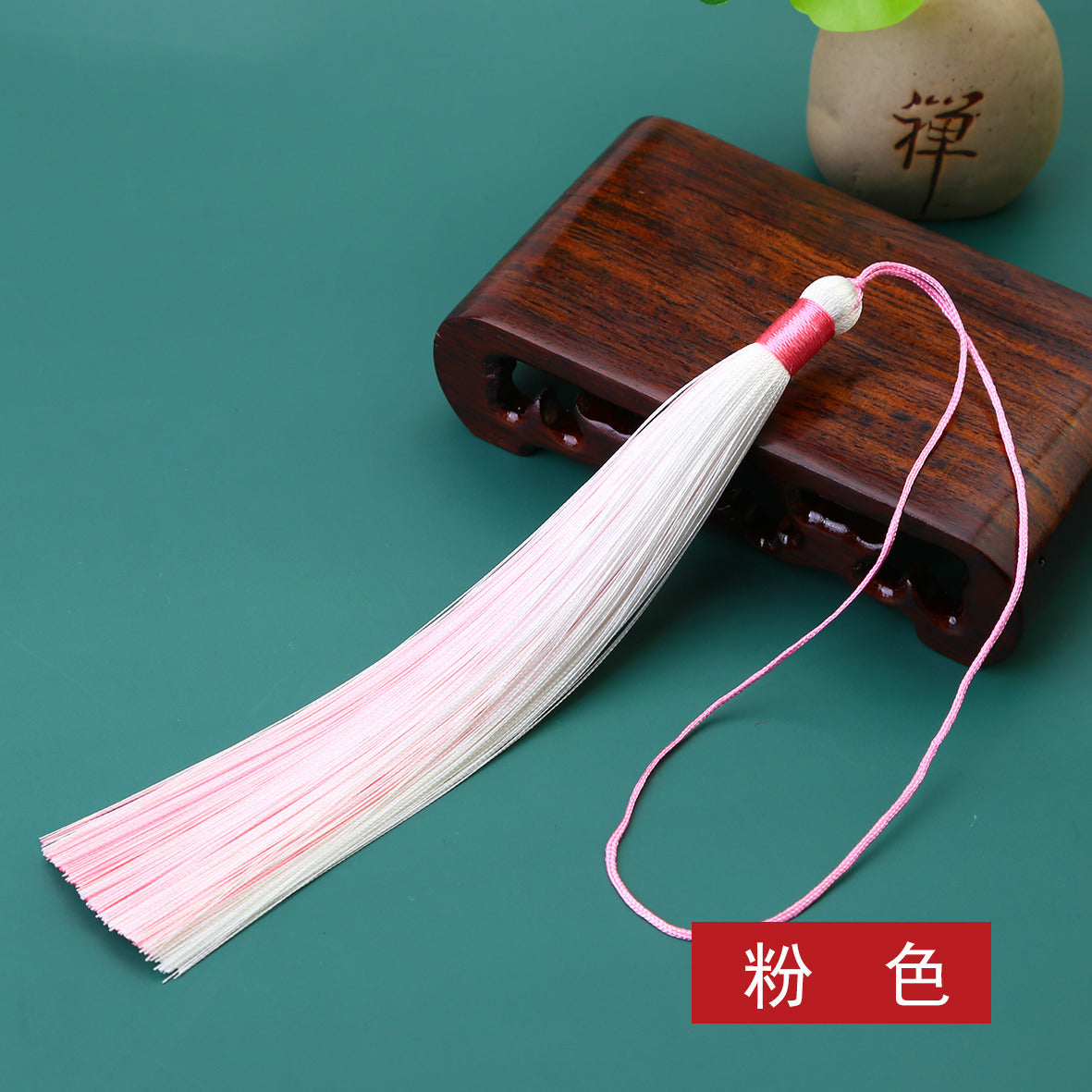 Wholesale Sandwich Two-color Tassel Pendant