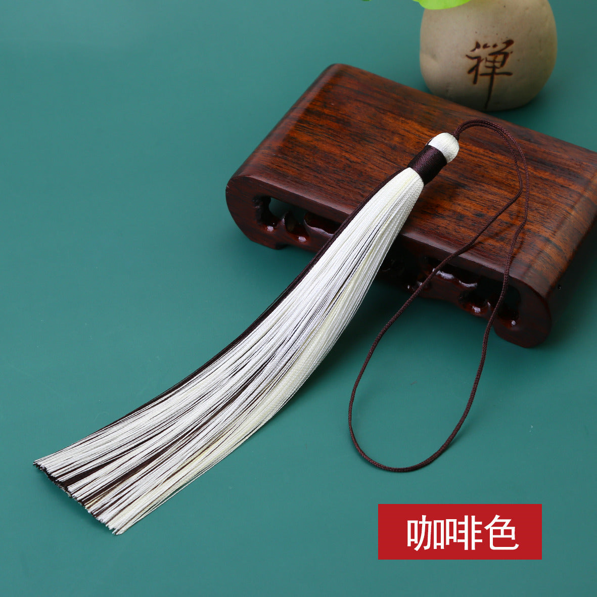 Wholesale Sandwich Two-color Tassel Pendant