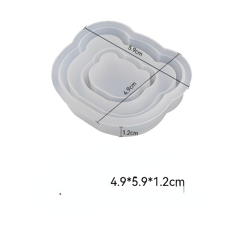 Wholesale DIY Wholesale Crystal Drip Gel Flowing Sand Silicone Mold