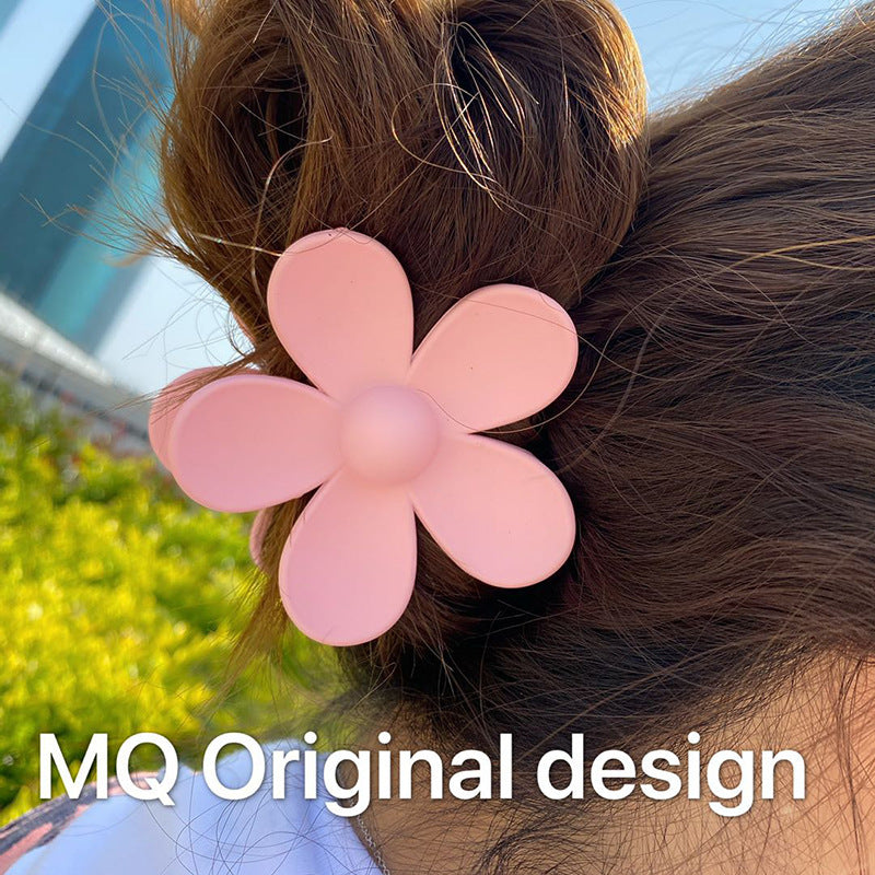 Wholesale Plastic Big Flower Hair Clip