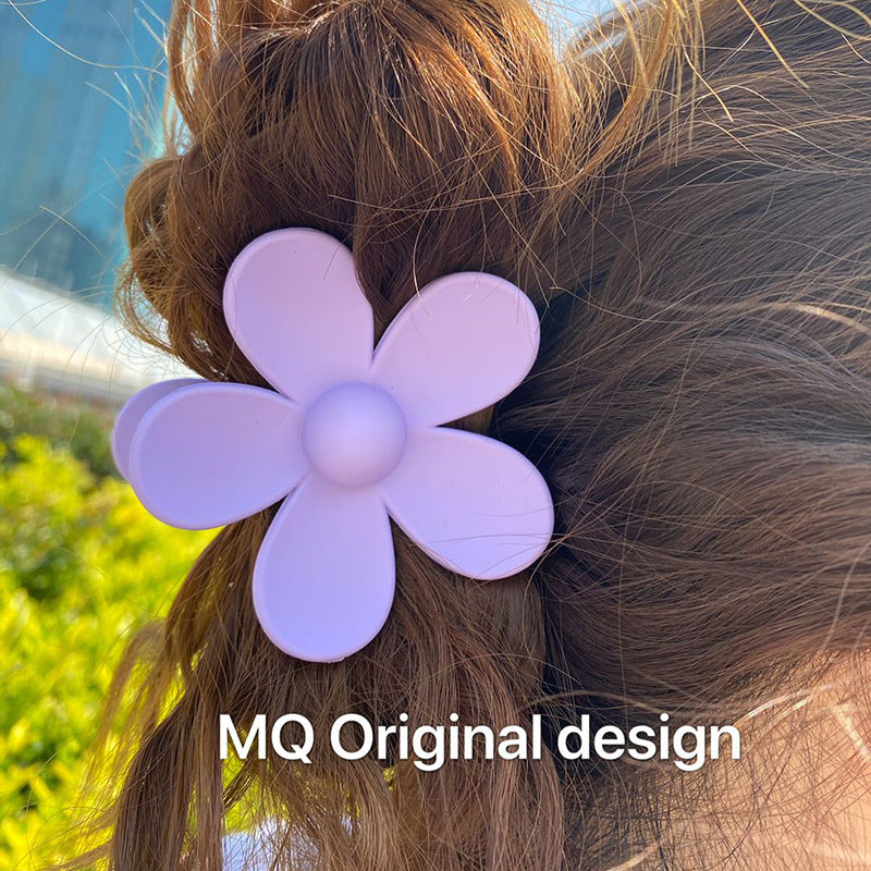Wholesale Plastic Big Flower Hair Clip