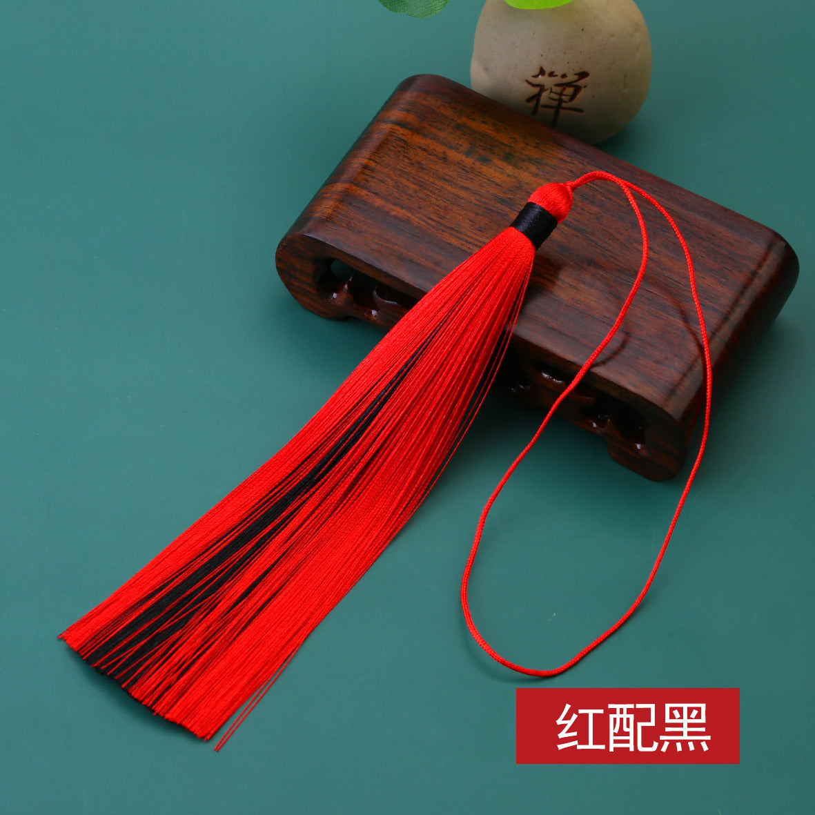 Wholesale Sandwich Two-color Tassel Pendant