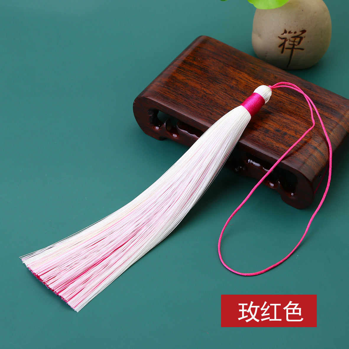 Wholesale Sandwich Two-color Tassel Pendant