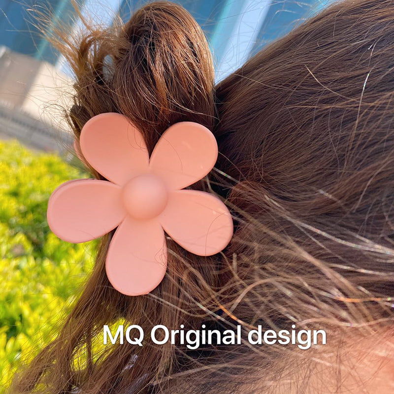 Wholesale Plastic Big Flower Hair Clip