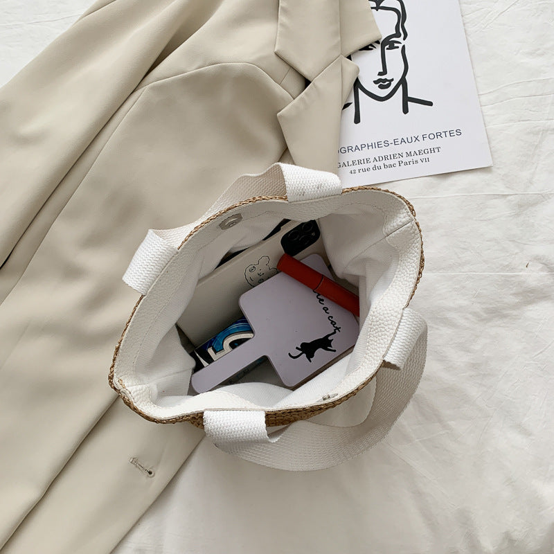 Bolsas tejidas de paja al por mayor