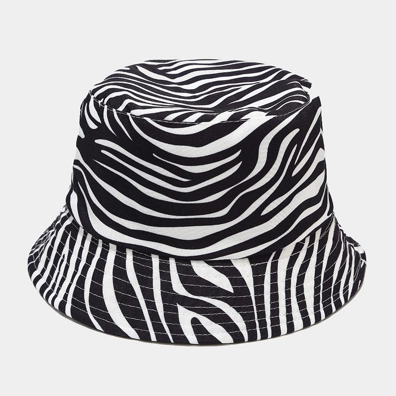 Wholesale Cow Print Double-sided Bucket Hat