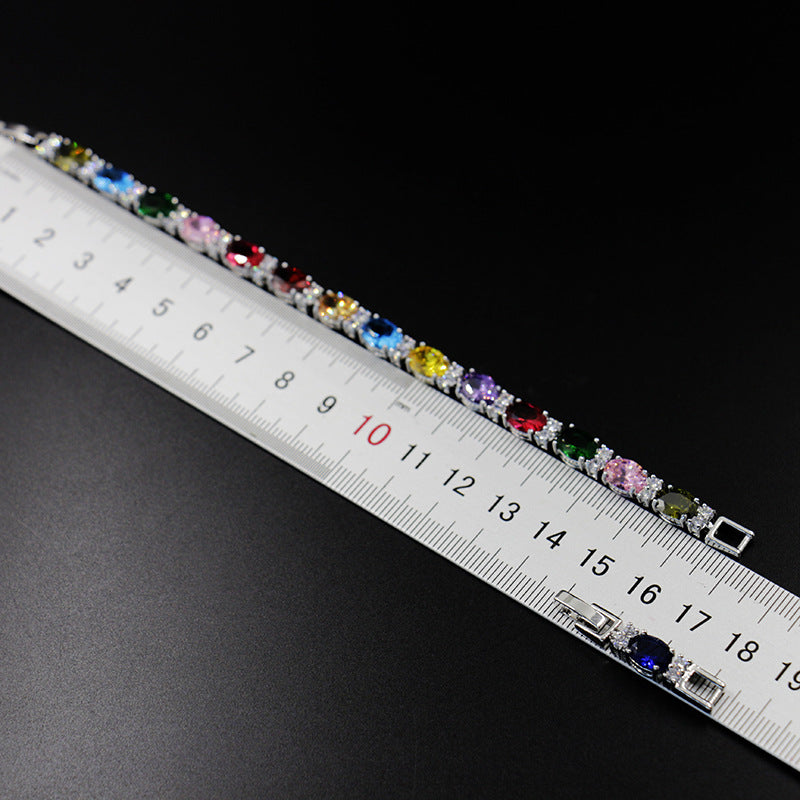 Wholesale Colored Crystal Zircon Bracelets