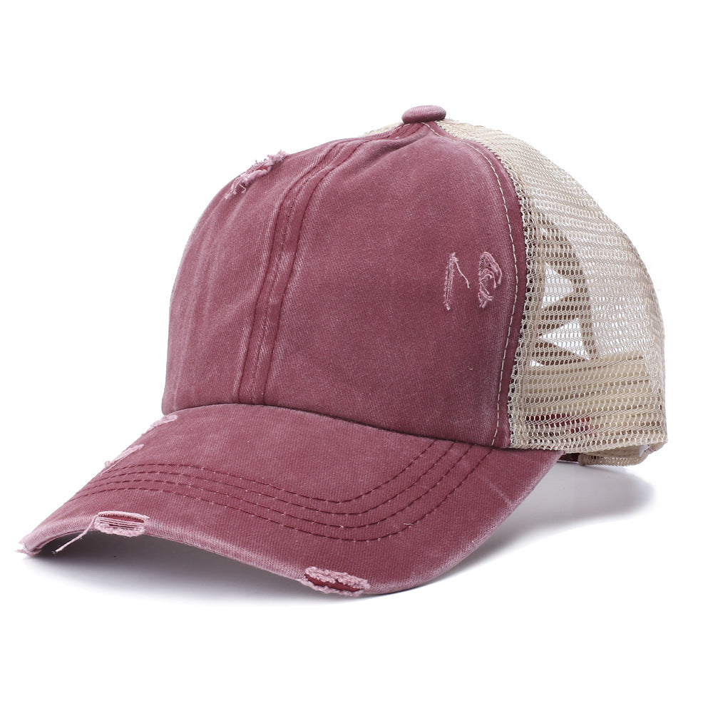 Capilla de béisbol de cola de pony de la cola de caballo acrílica al por mayor