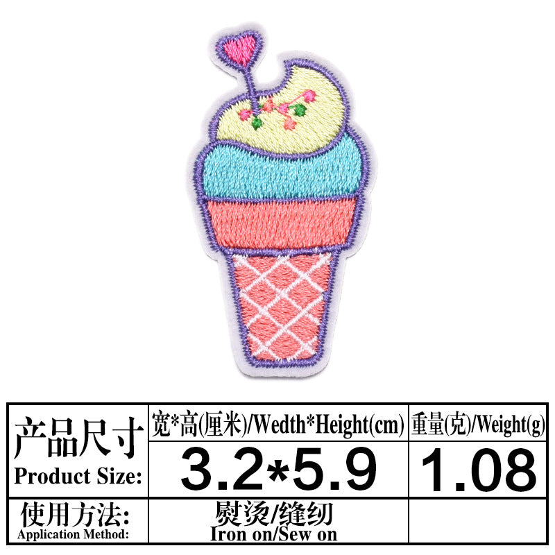 Wholesale Trendy Cartoon Cloth Patches 16 Styles Decorative Clothing Repair DIY Accessory