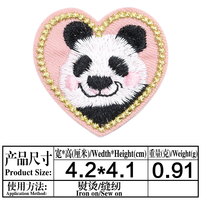 Wholesale Trendy Cartoon Cloth Patches 16 Styles Decorative Clothing Repair DIY Accessory