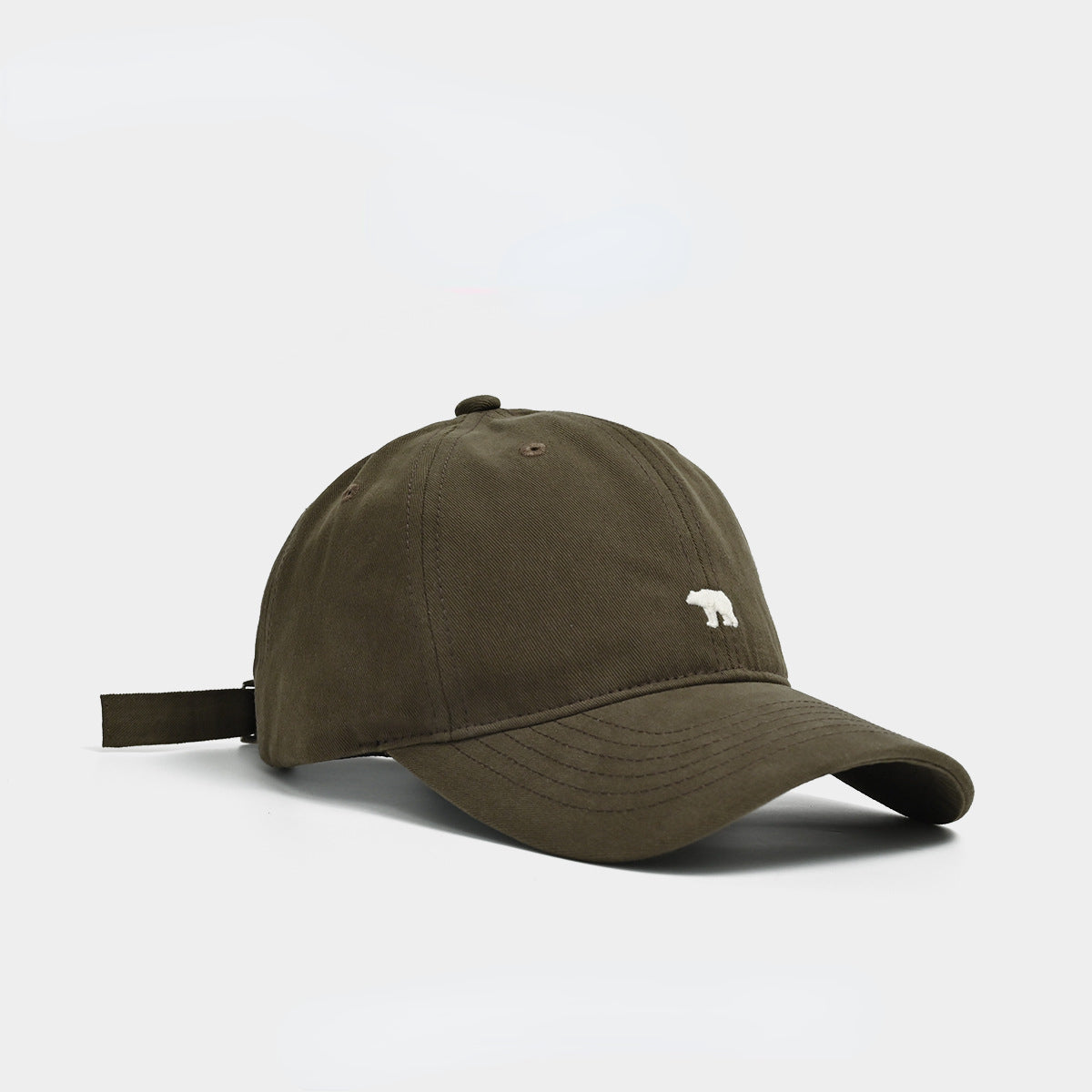 Wholesale Cotton Soft Top Polar Bear Baseball Cap