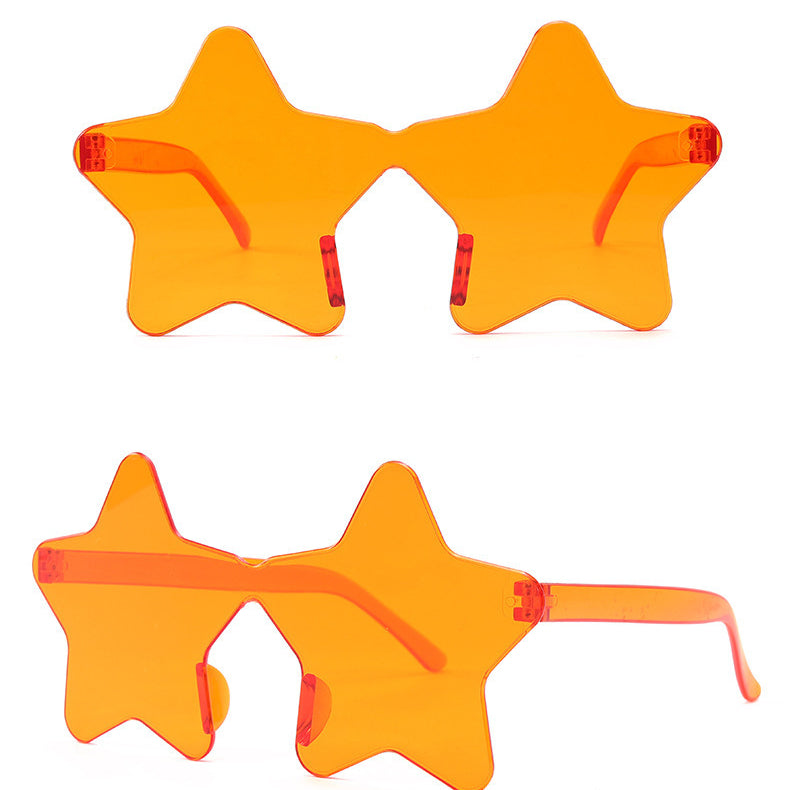 Wholesale PC Love Jelly Candy Color Frameless Sunglasses