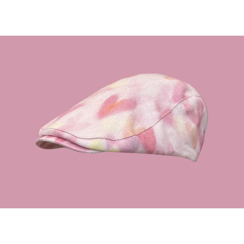 Wholesale Hot Girl Pink American Retro Cowboy Forward Cap Beret Peaked Cap