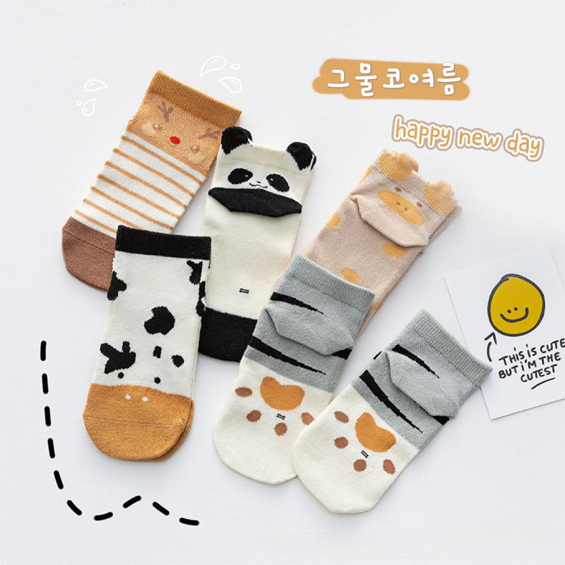 Wholesale Alphabet Boys & Girls Combed Cotton Sock