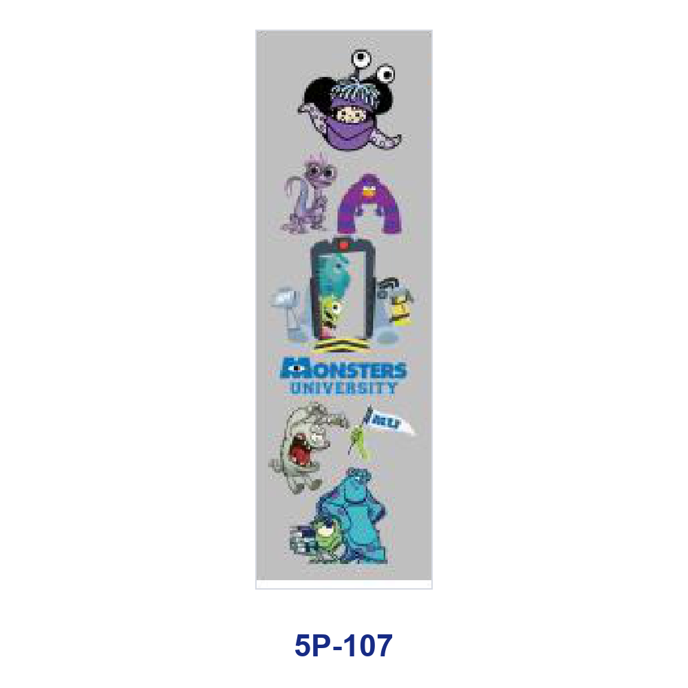 Wholesale 2/ 8/ 16pcs Whimsical sy Monster Colorful Cute Creature Kid‑friendly Cartoon Print Pen and Bookmark Stickers UV DTF Wraps OLY Exclusive