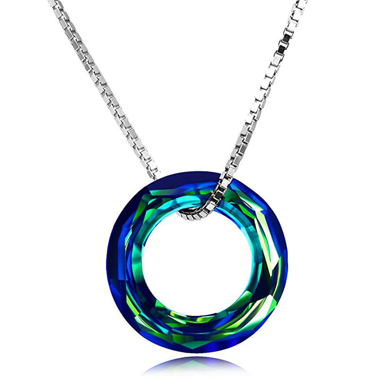 Wholesale Crystal Round Magic Clavicle Necklace