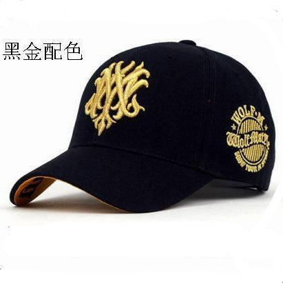 Wholesale Summer M Wolf Baseball Cap Hip Hop Fashion Outdoor Sunshade Cap