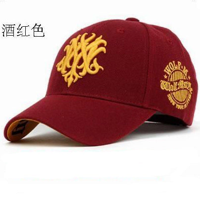 Wholesale Summer M Wolf Baseball Cap Hip Hop Fashion Outdoor Sunshade Cap
