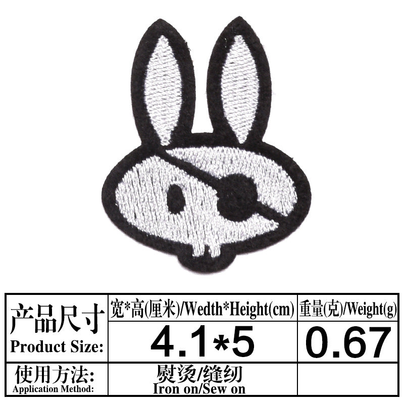 Wholesale Trendy Felt Embroidered Patch Set 23 Assorted Designs For Clothing Shoes Hats DIY Craft Accessory
