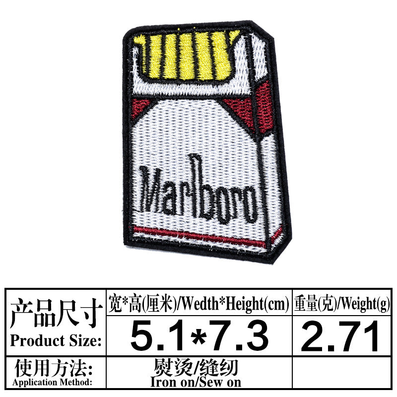 Wholesale Trendy Felt Embroidered Patch Set 23 Assorted Designs For Clothing Shoes Hats DIY Craft Accessory