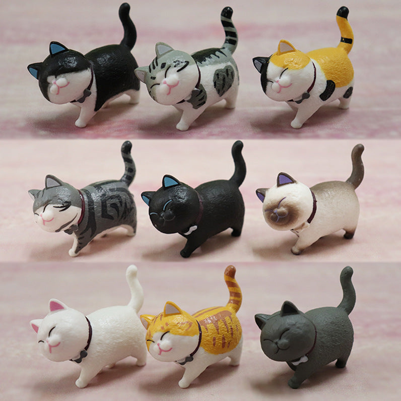 Wholesale PVC Kitten Car Ornament