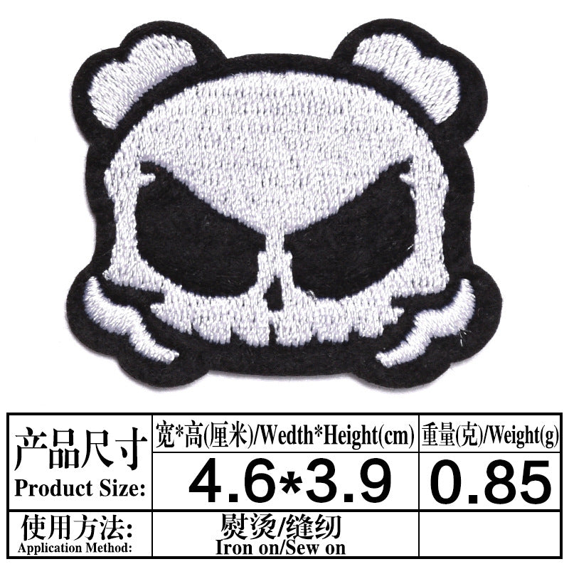 Wholesale Trendy Felt Embroidered Patch Set 23 Assorted Designs For Clothing Shoes Hats DIY Craft Accessory