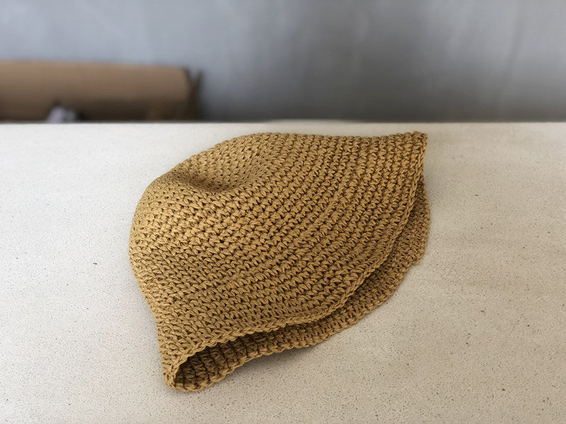 Wholesale Hand-woven Bucket Hat