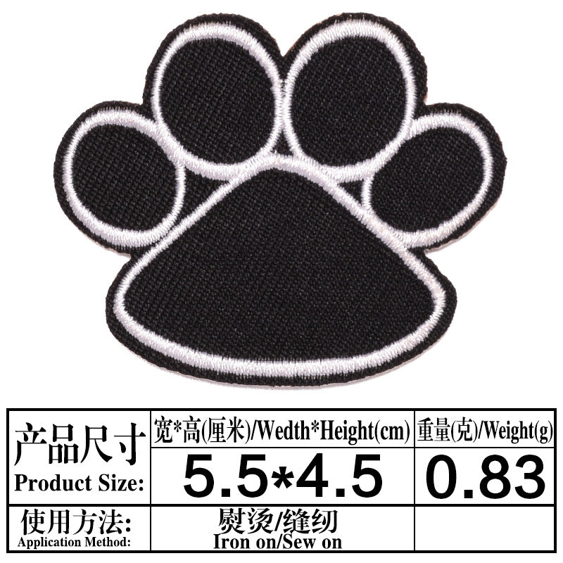 Wholesale Trendy Felt Embroidered Patch Set 23 Assorted Designs For Clothing Shoes Hats DIY Craft Accessory