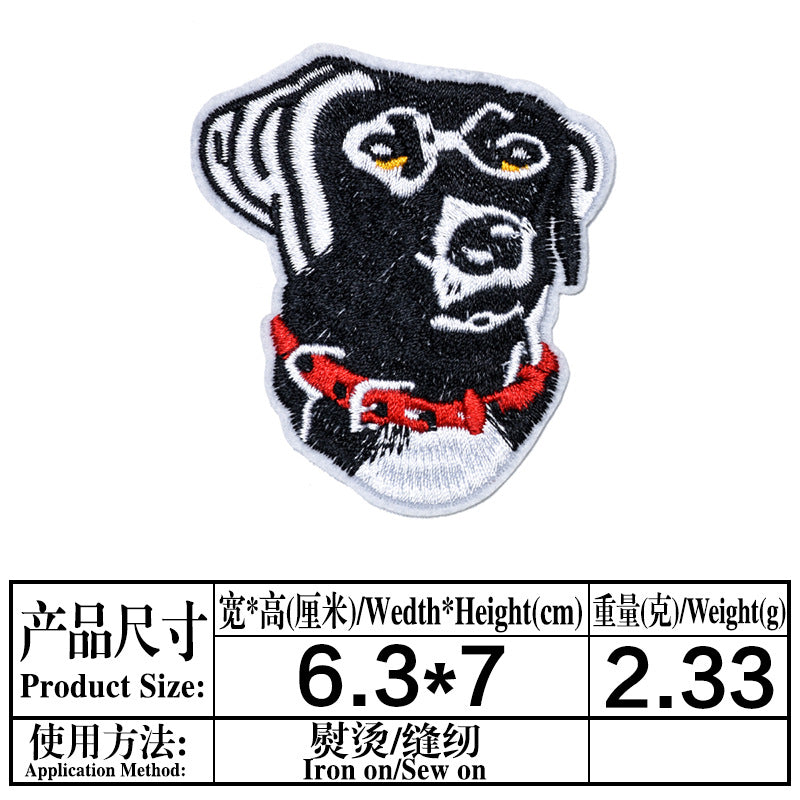 Wholesale Trendy Felt Embroidered Patch Set 23 Assorted Designs For Clothing Shoes Hats DIY Craft Accessory