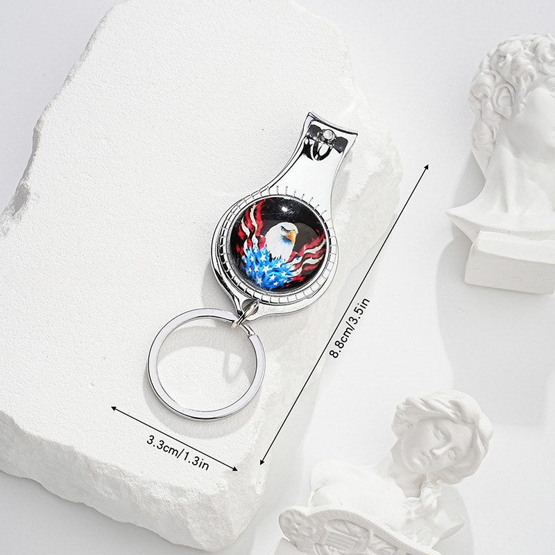 Wholesale Metal Independence Day Nail Scissors